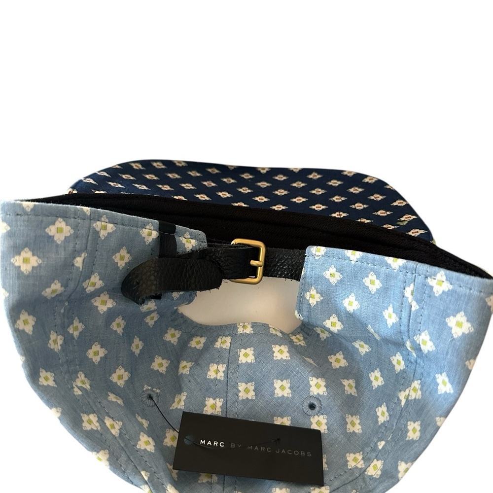 Marc Jacobs Designer Light Blue Indigo Cap NWT. $98 MSRP - Picture 10 of 16